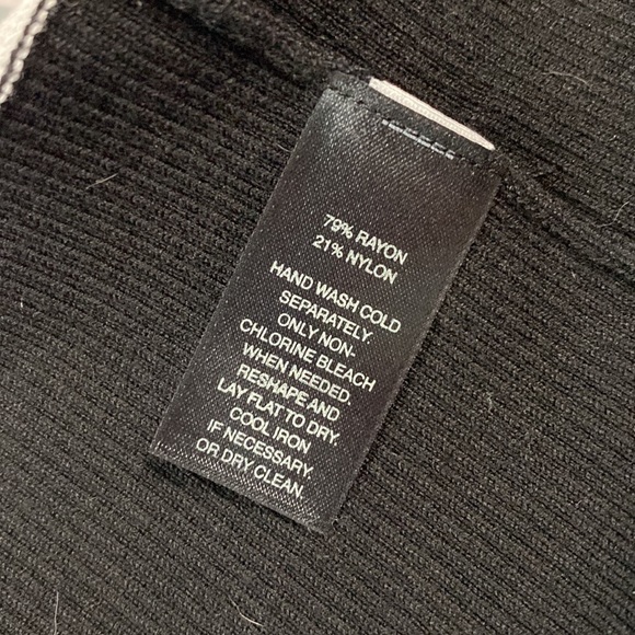 WHBM black and white polka dot cardigan - Picture 11 of 12